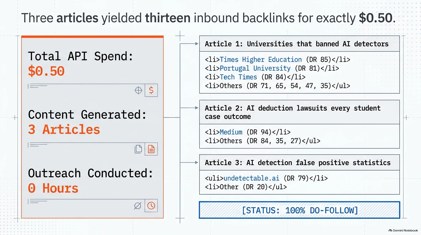 Comparison table contrasting Traditional Link Building with Data Gap Link Building across core metrics.